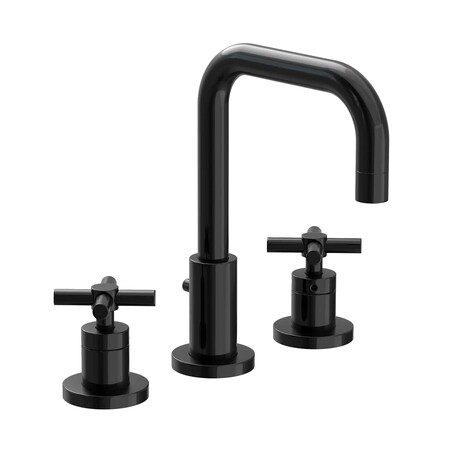 Newport Brass Widespread Lavatory Faucet in Gloss Black 1400/54